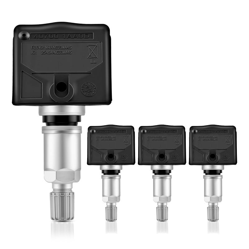 AUTOKAY TPMS 40700-1AA0D Car Tire Pressure Monitoring Sensor System 407001AA0D for Infiniti Altima Armada Cube Frontier Maxima Murano Pathfinder Rogue Sentra Versa Xterra 2004-2015 (Pack of 4) - Image 1